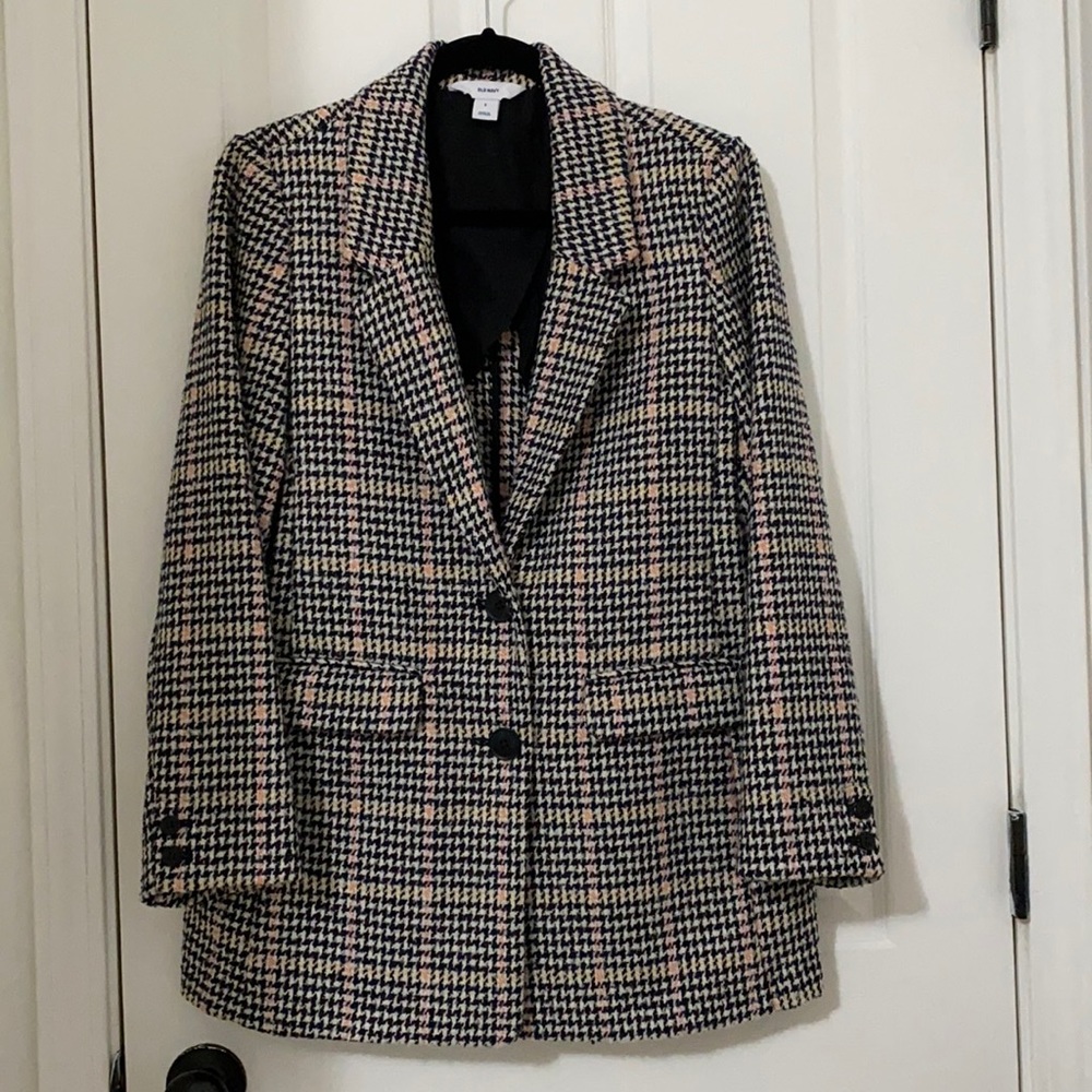 Old Navy Multi Colored Over Sized Blazer